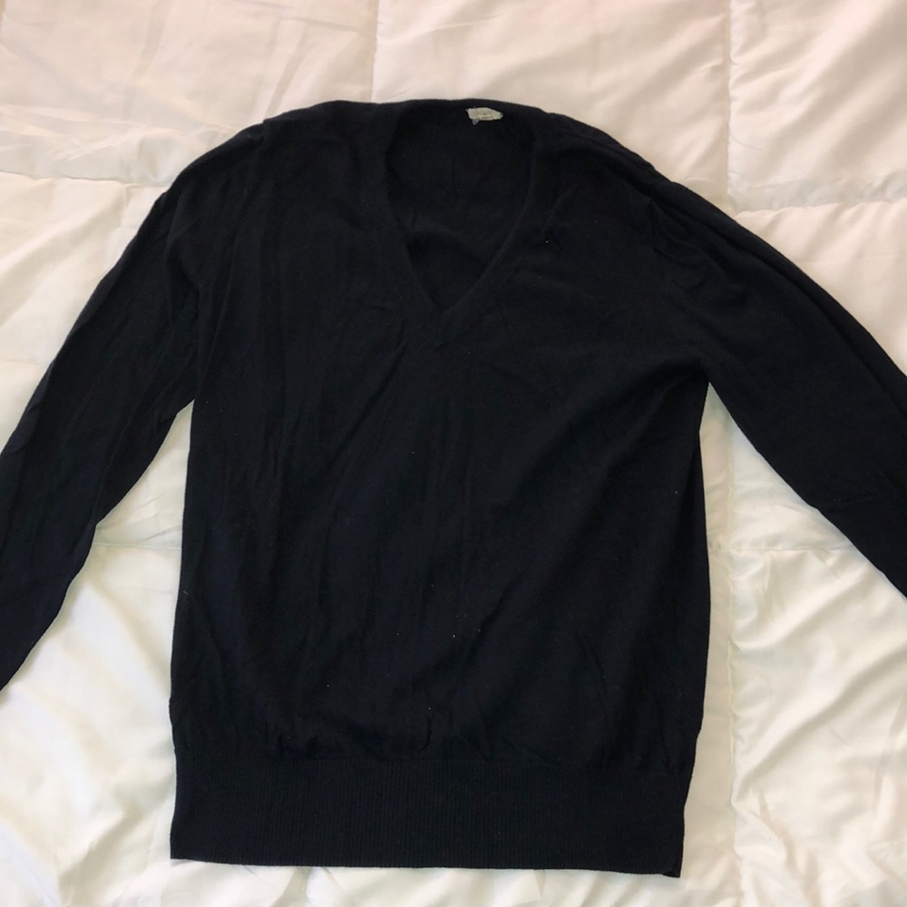 Navy sweater